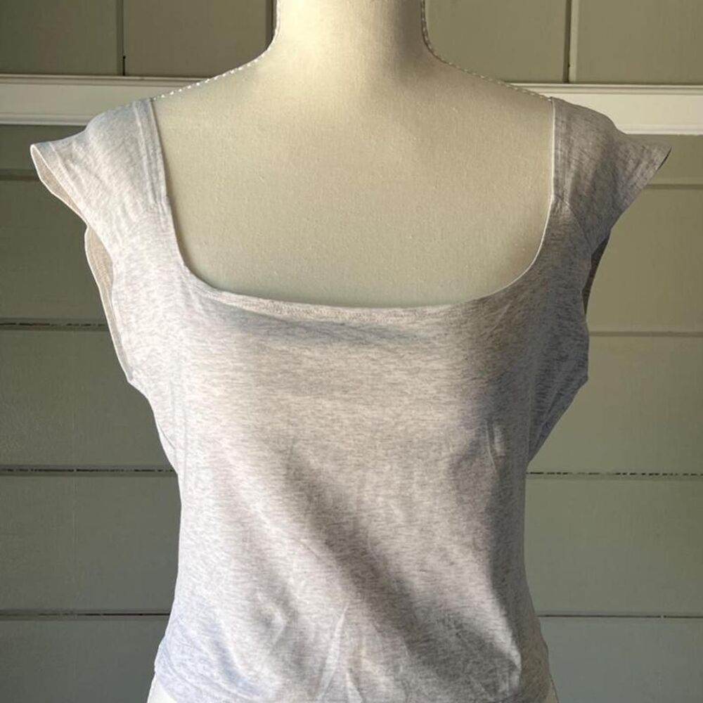 Unbranded Women's Grey Crop-top